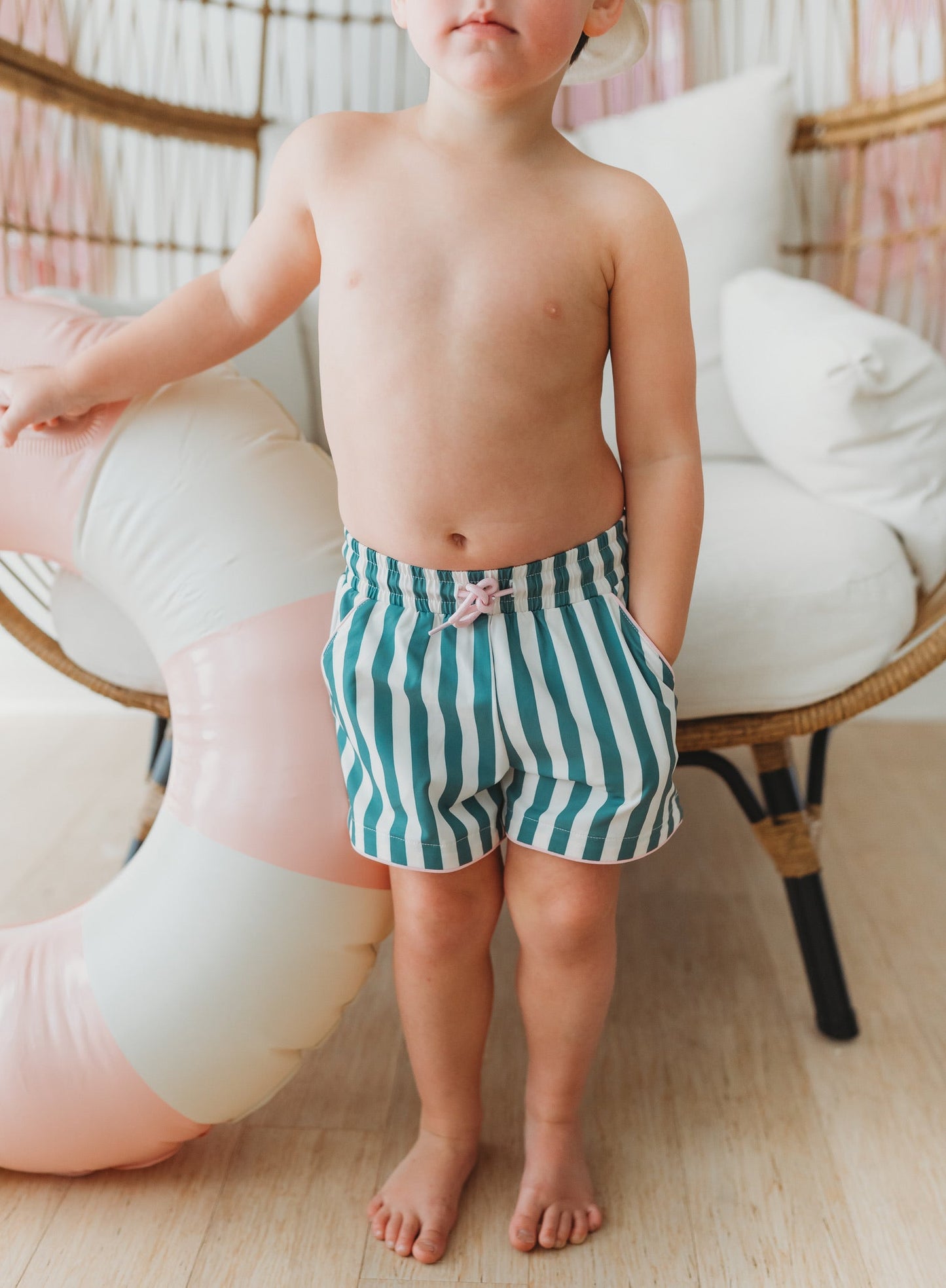 Cabana Stripe Swim Shorts