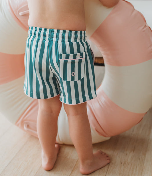 Cabana Stripe Swim Shorts
