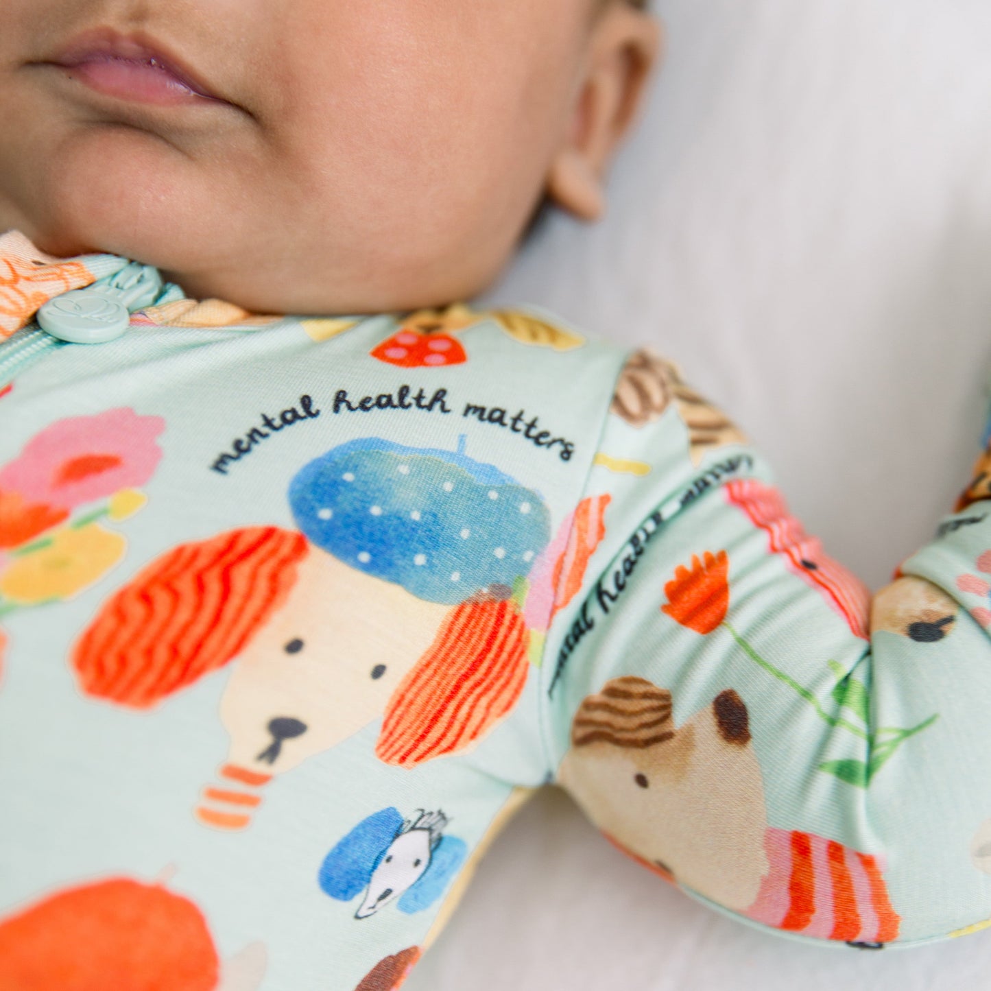 The Second-Skin Footless Romper | Mindful Doggos | "Mental Health Matters"