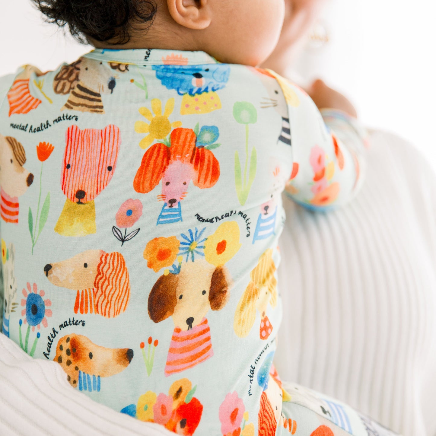 The Second-Skin Footless Romper | Mindful Doggos | "Mental Health Matters"