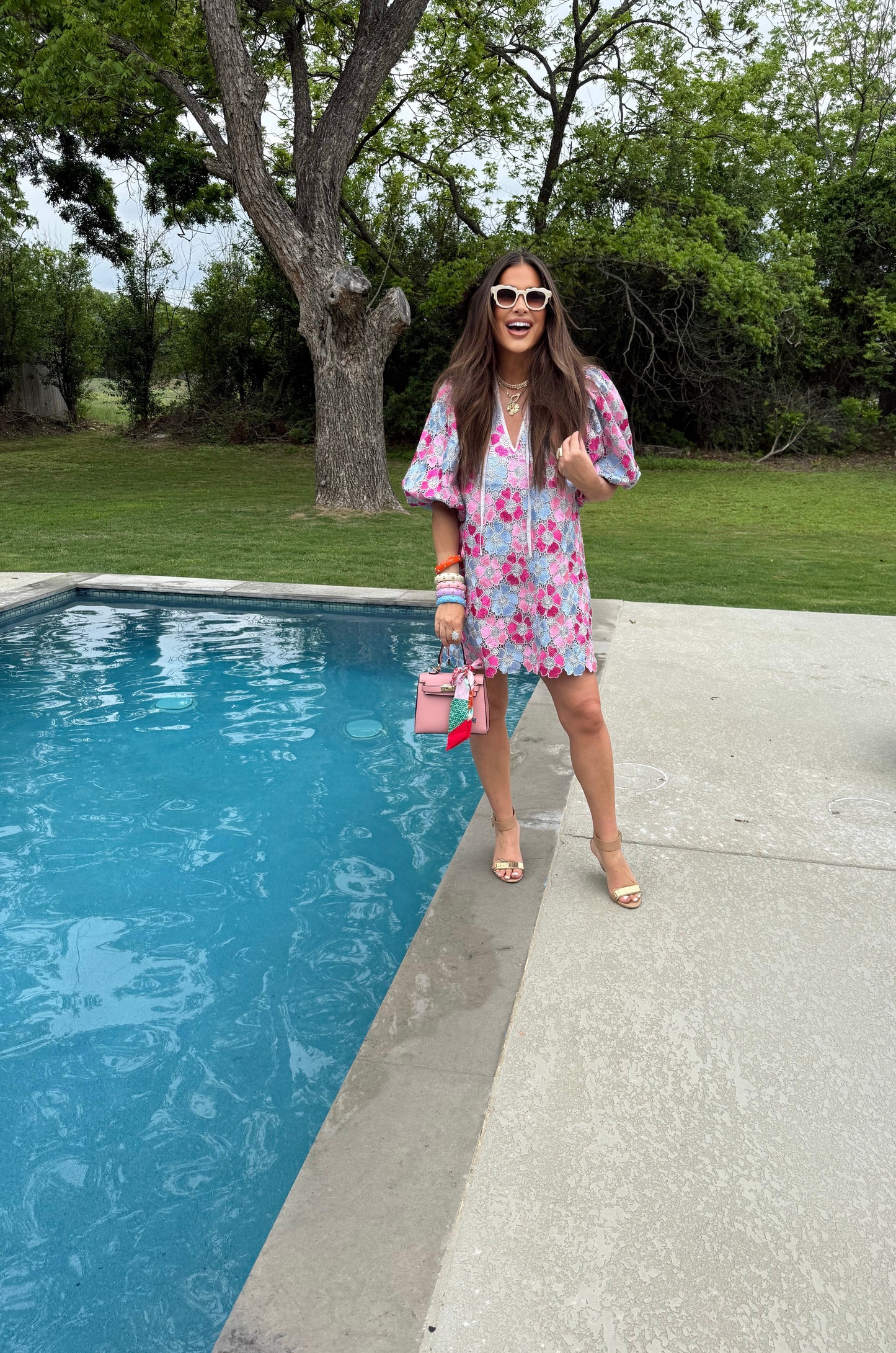 Deb Flower Power Mini Dress