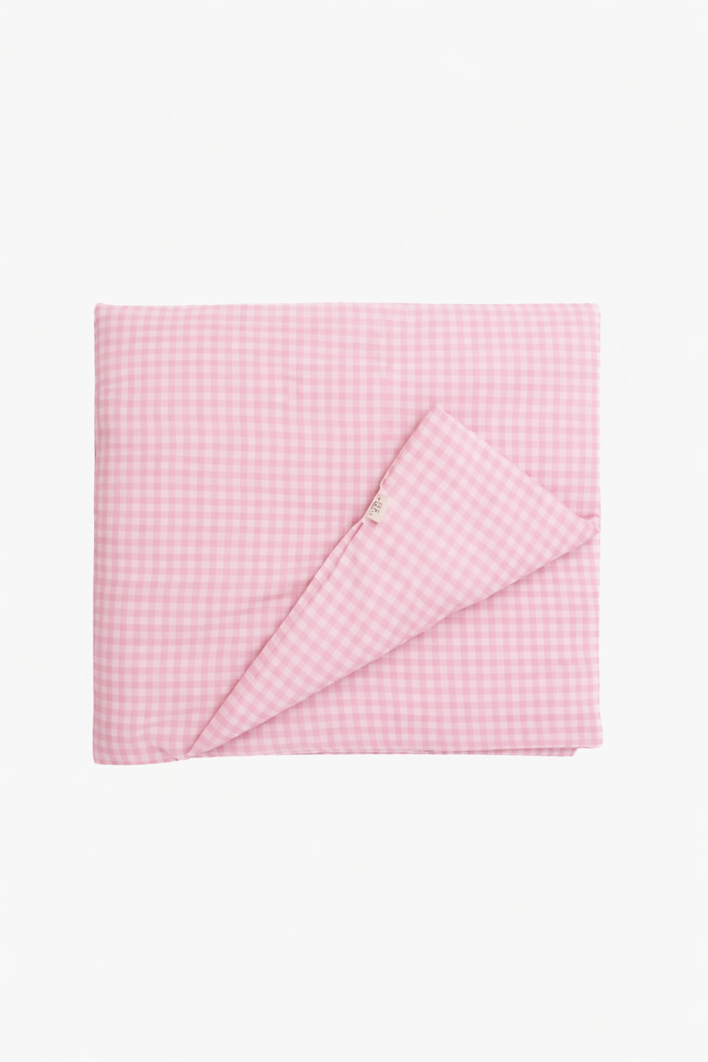 Rosey Gingham Crib Quilted Blanket