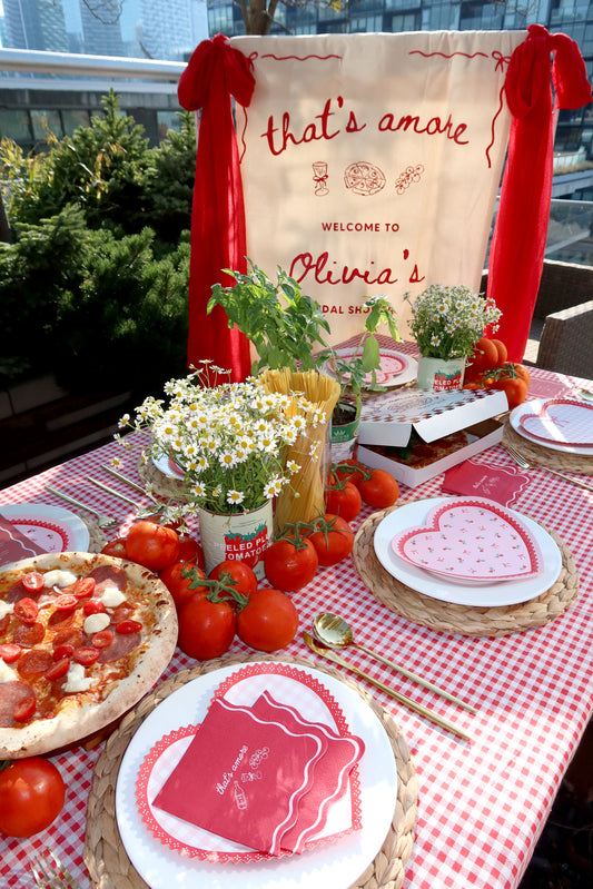 That’s Amore – Bridal Shower Cocktail Napkins