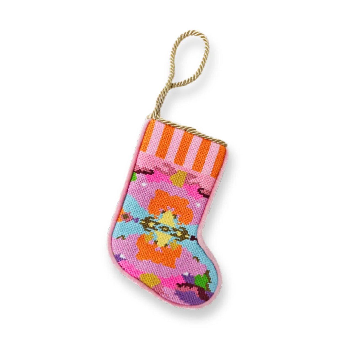 Antigua Mini Stocking Ornament