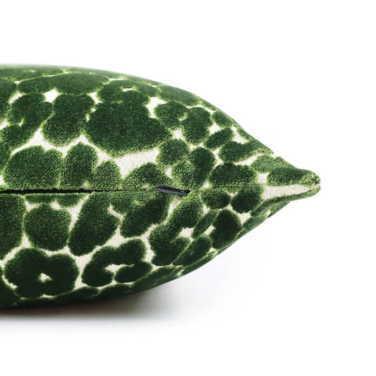 Madison Leopard Pillow (Parsley)