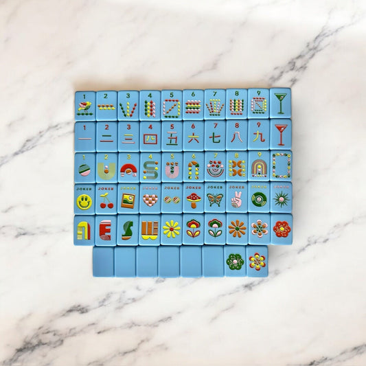 Mod French Blue Tiles
