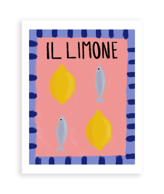 Il Limone Art Print