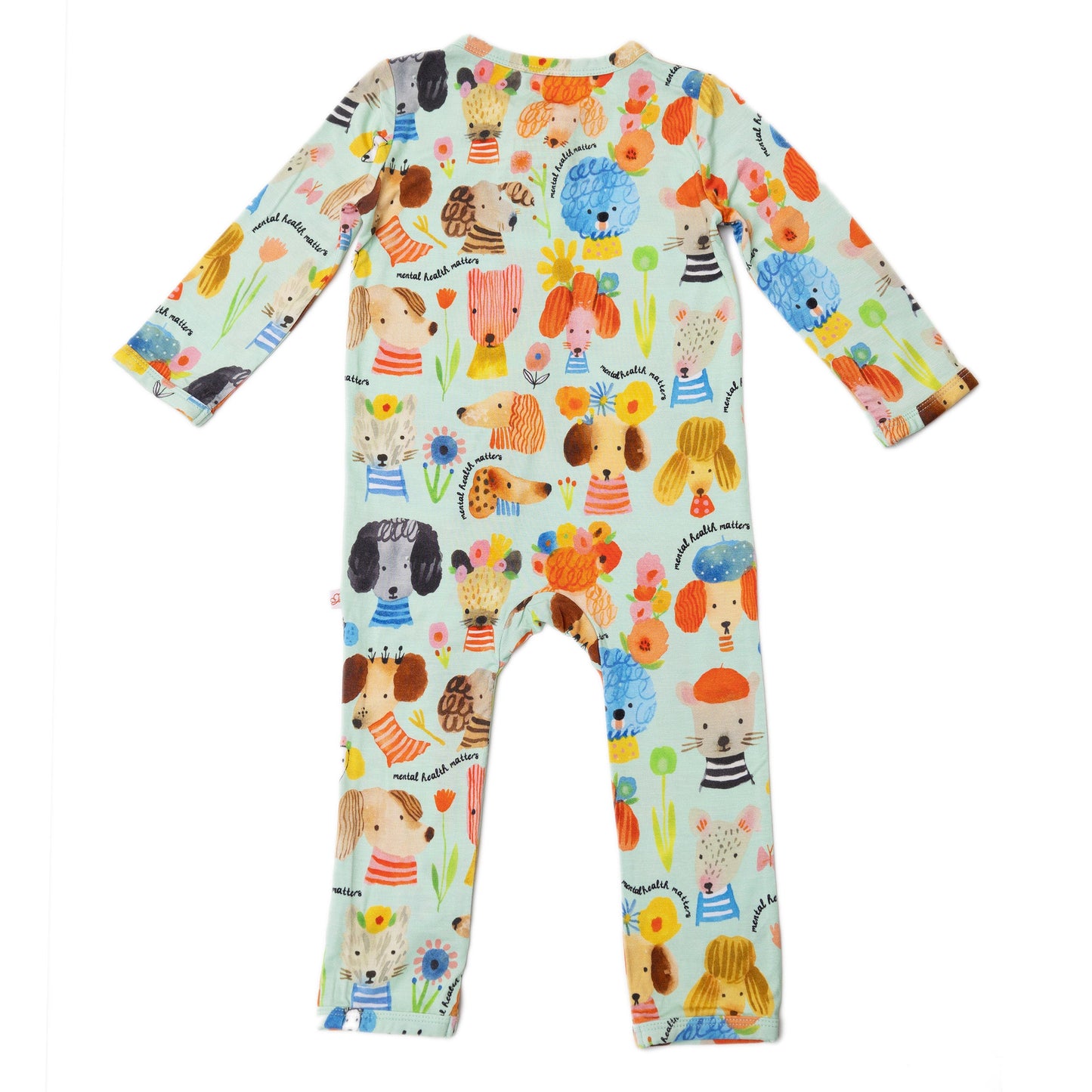 The Second-Skin Footless Romper | Mindful Doggos | "Mental Health Matters"