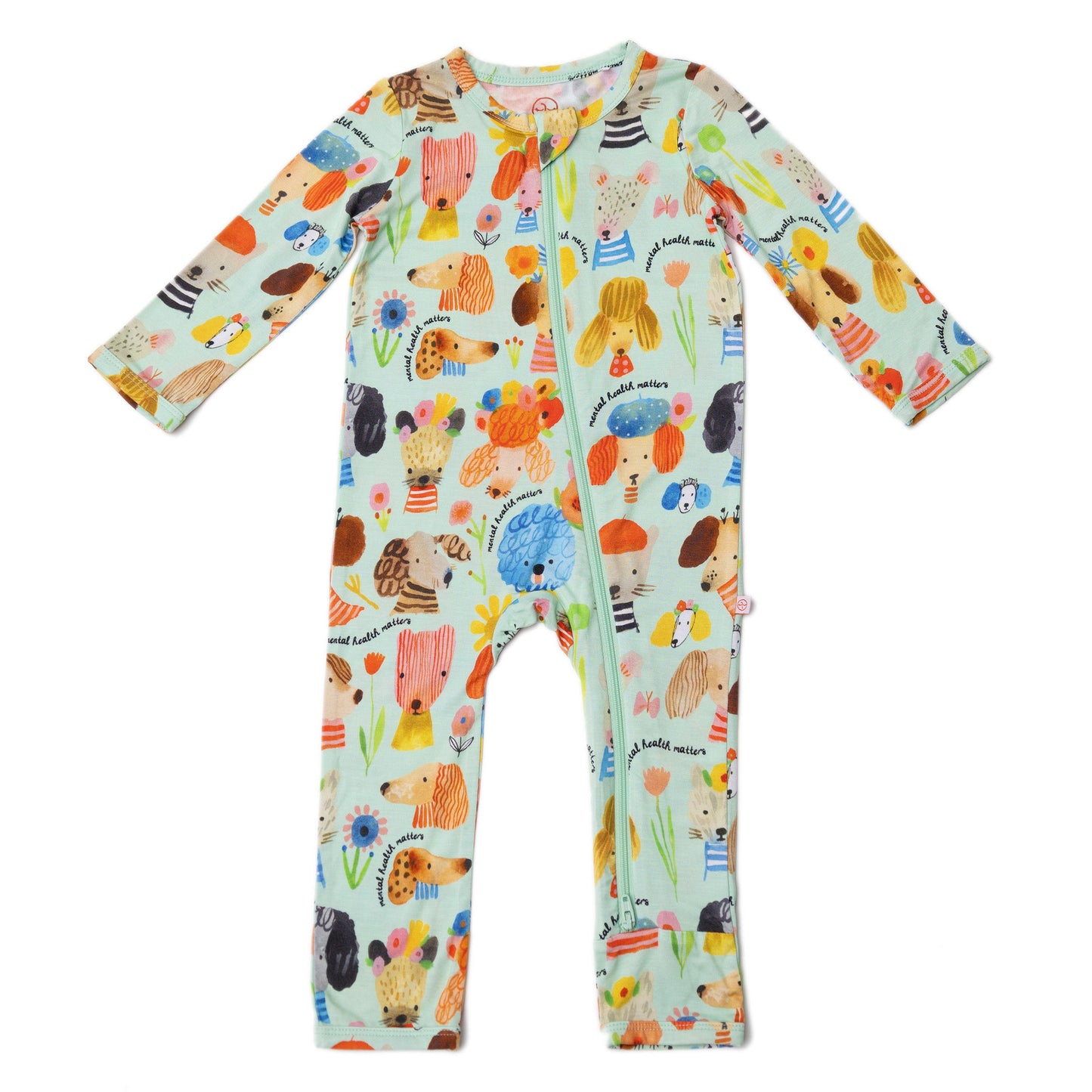 The Second-Skin Footless Romper | Mindful Doggos | "Mental Health Matters"