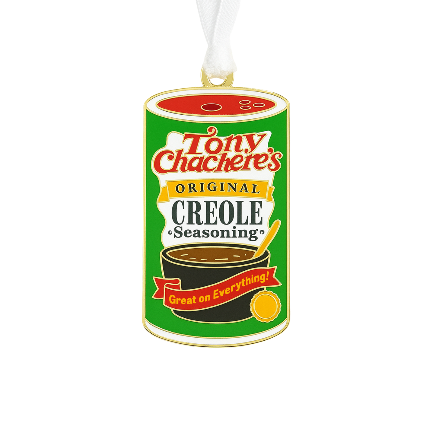 Tony Chachere's Enamel Ornament