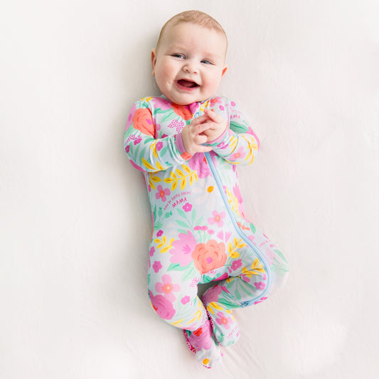 The Second-Skin Footie | Flower Power | "You're Doing Great, Mama"