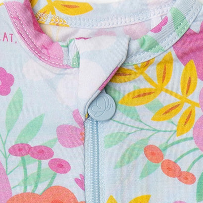 The Second-Skin Footless Romper | Flower Power | "You're Doing Great, Mama"