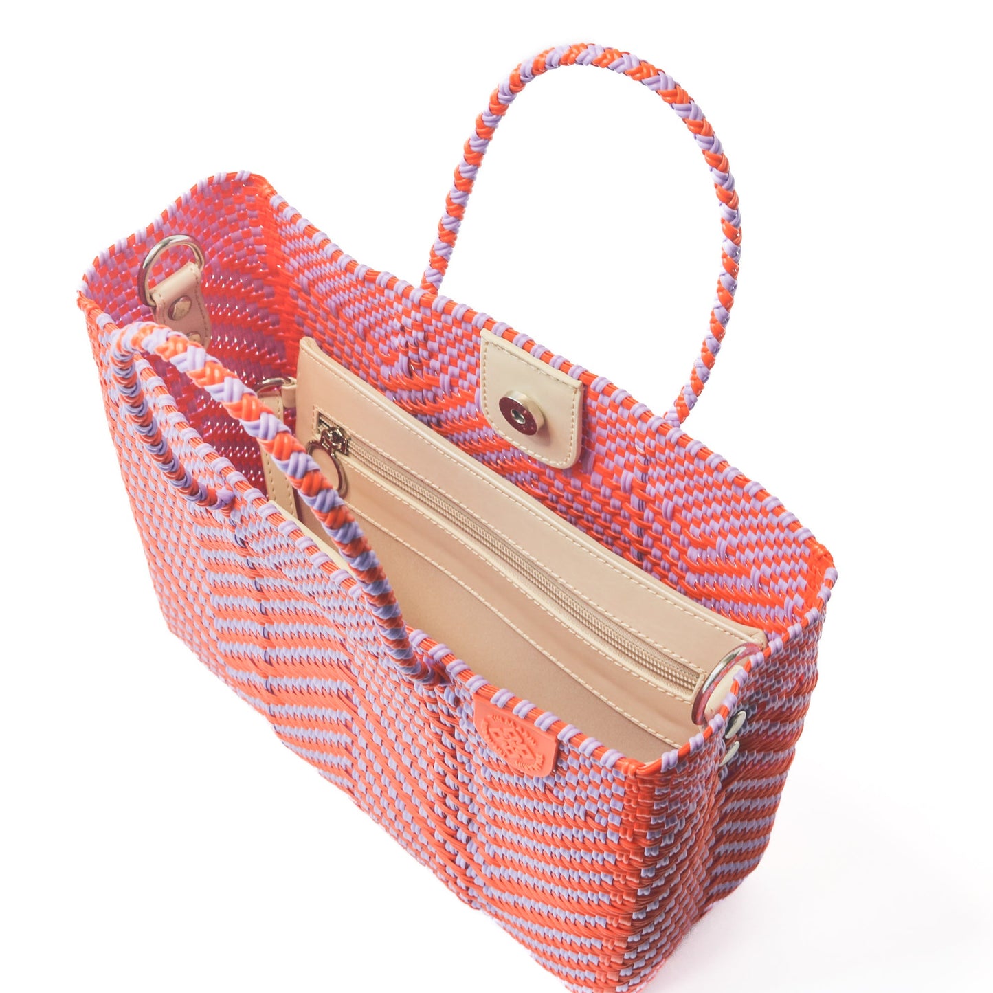 Positano Medium Woven Resort Crossbody Bag