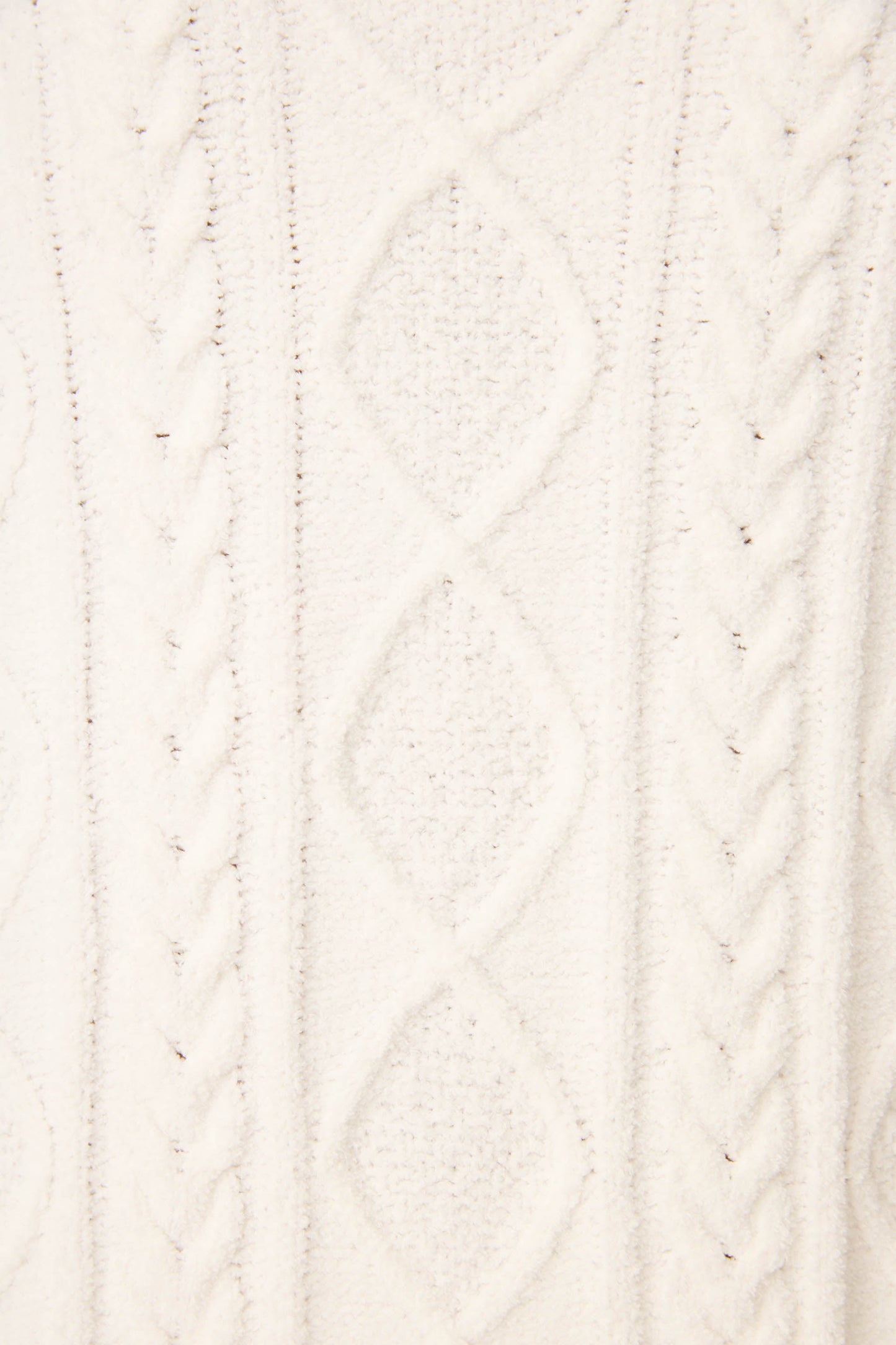 Chenille Cable Crew Lounge Set