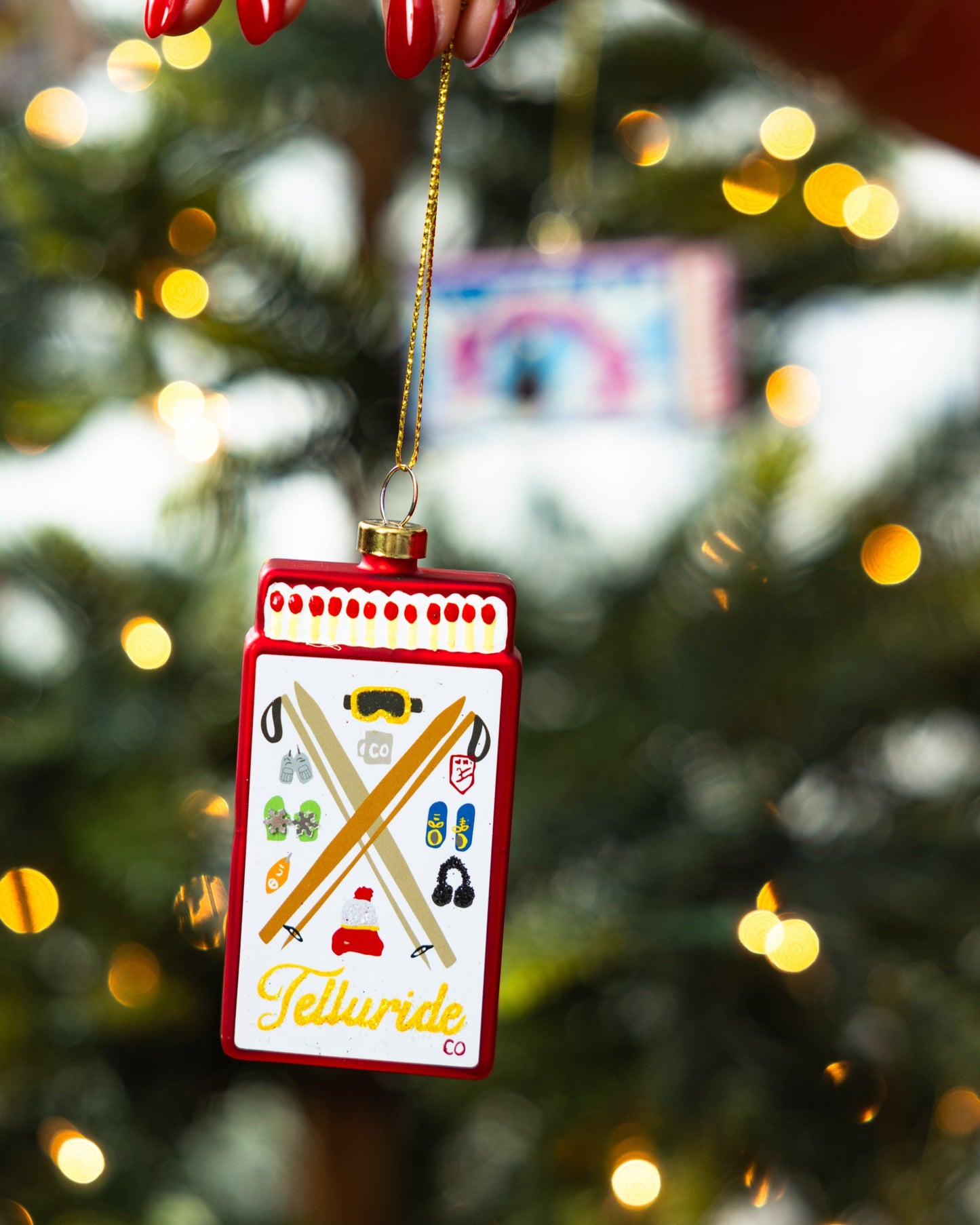 Matchbook Ornament - Telluride