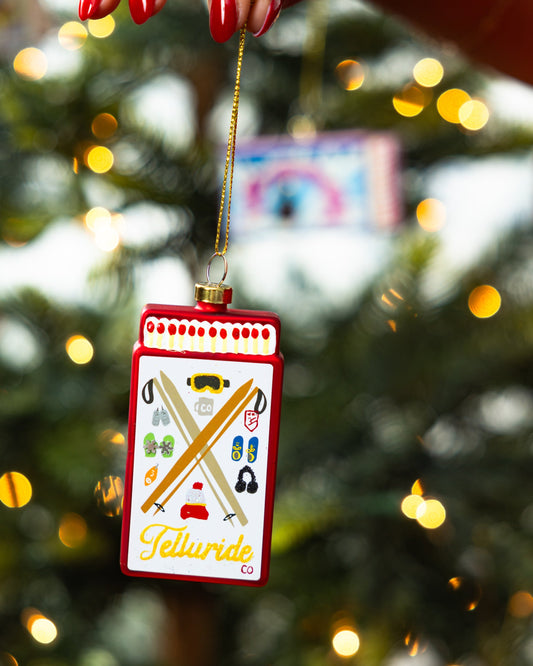 Matchbook Ornament - Telluride