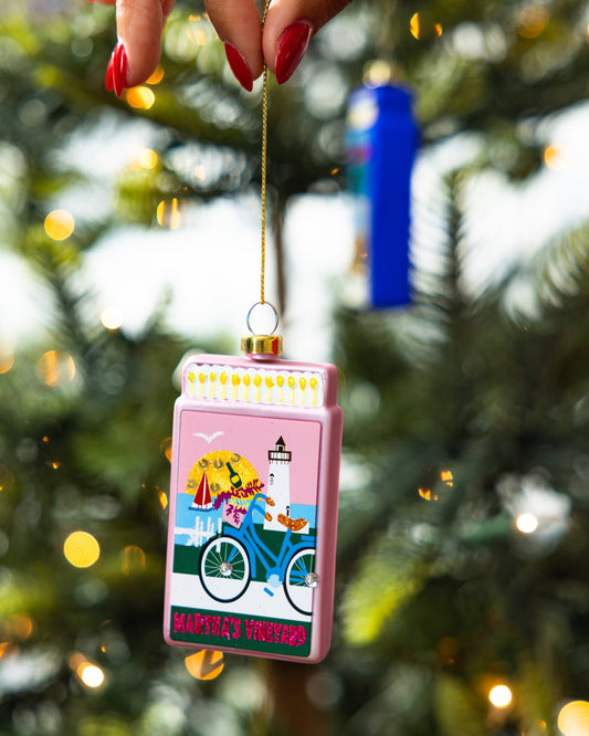 Matchbook Ornament - Martha's Vineyard