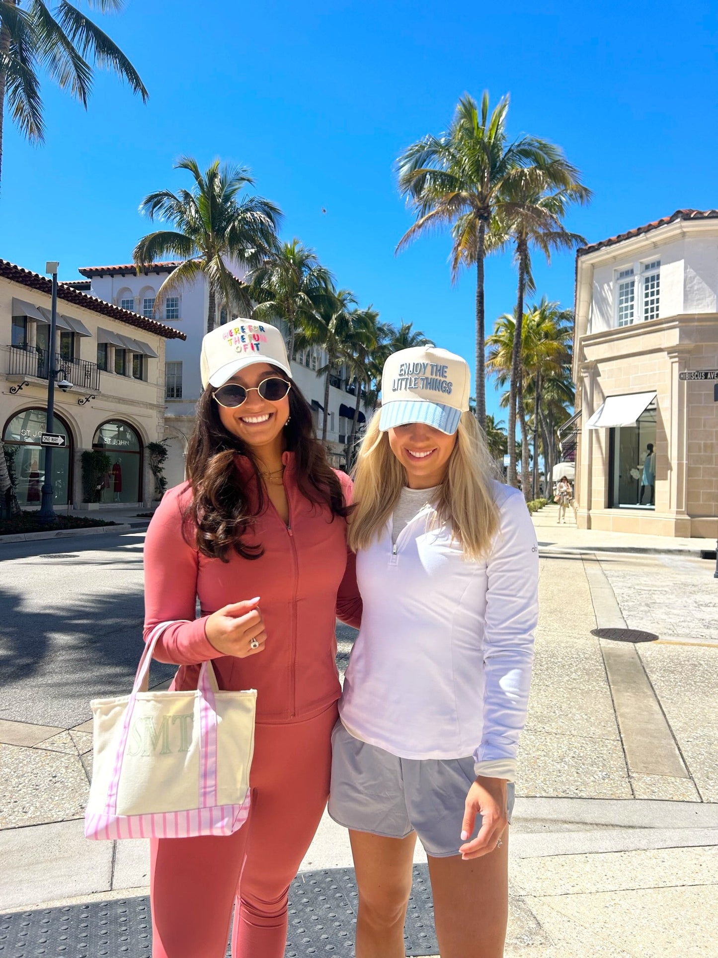 Here for the Fun of it - Baby Blue Corduroy Trucker Hat