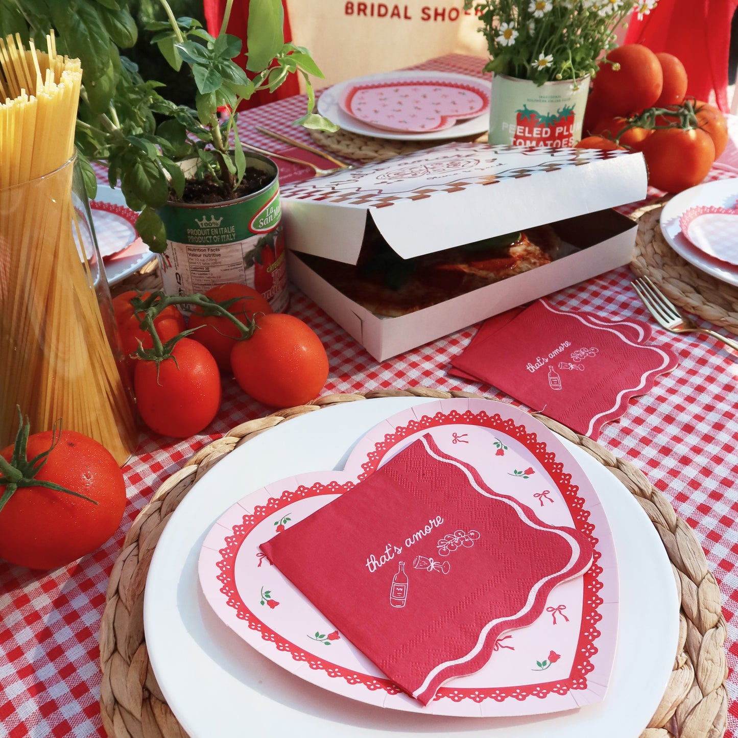 That’s Amore – Bridal Shower Cocktail Napkins