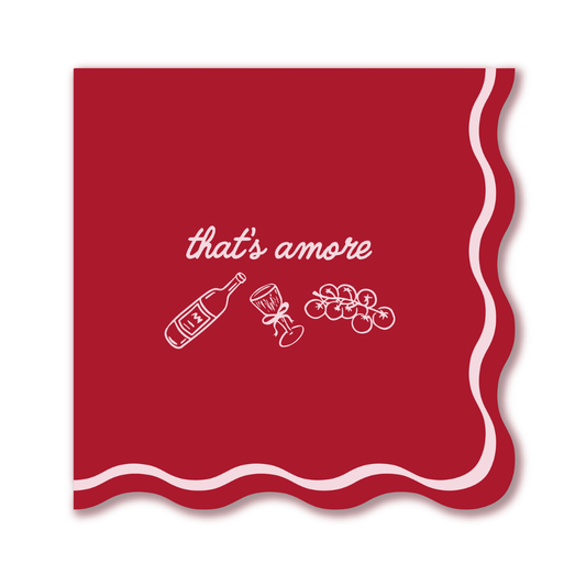 That’s Amore – Bridal Shower Cocktail Napkins