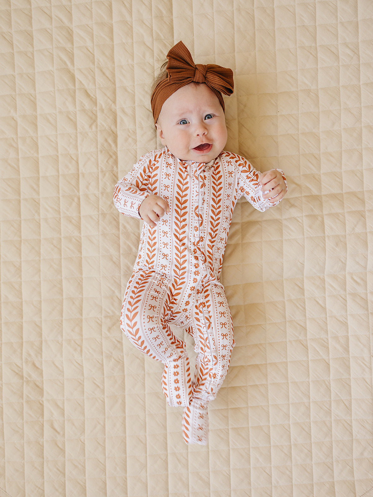 Bamboo Zip Romper | Boho Daisy
