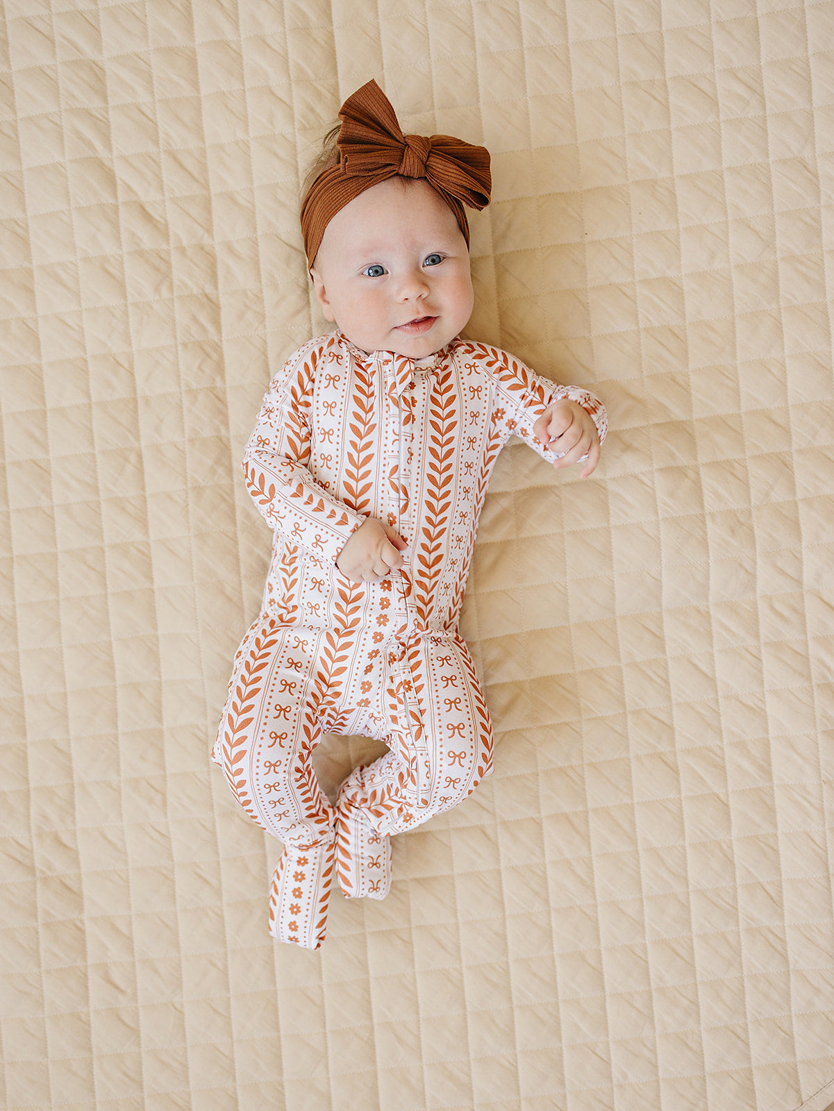 Bamboo Zip Romper | Boho Daisy