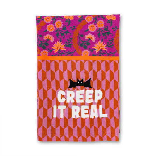 Creep It Real Dish Towel