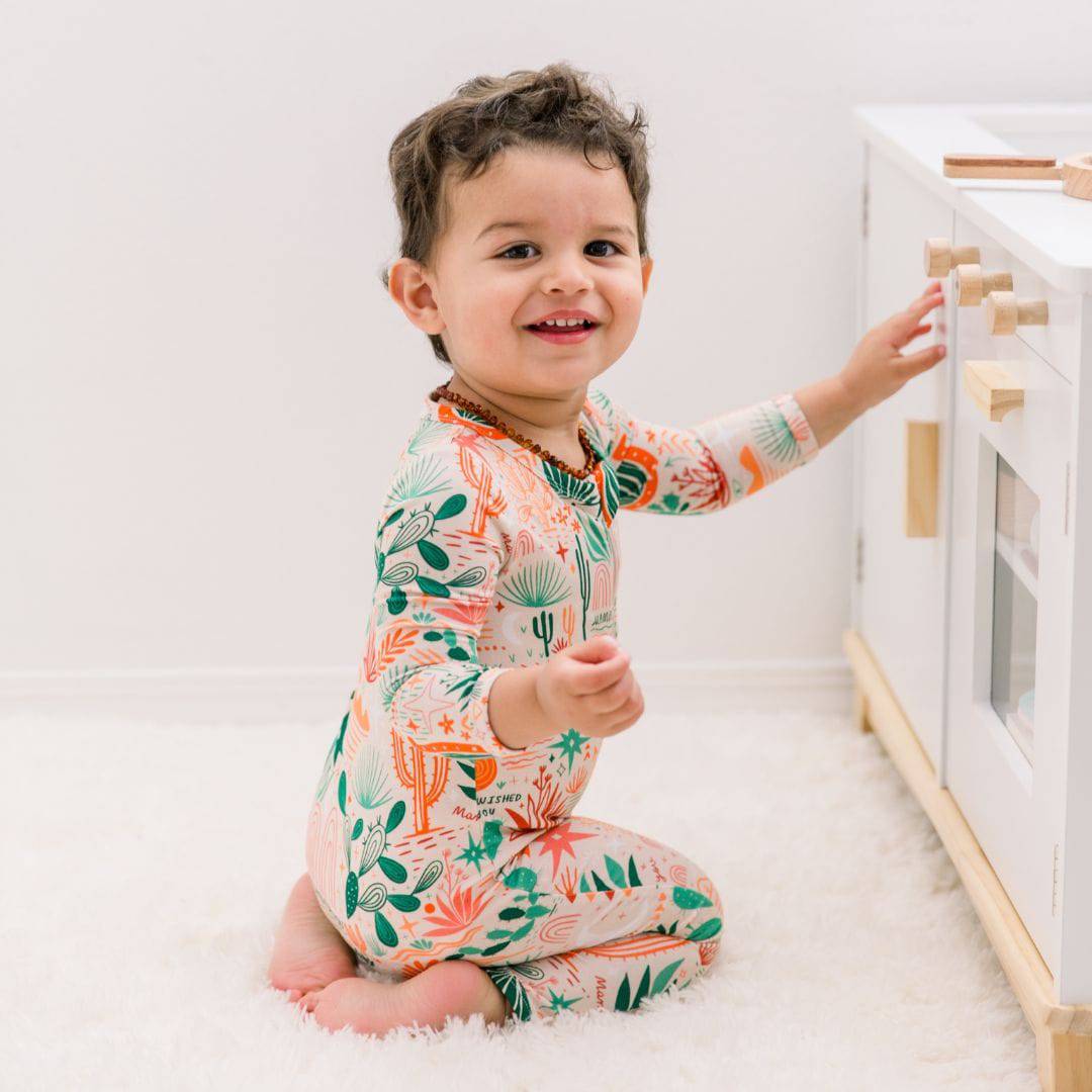 The Second-Skin Footless Romper | Desert Cactus Vibes | "Mama, I Wished for You"