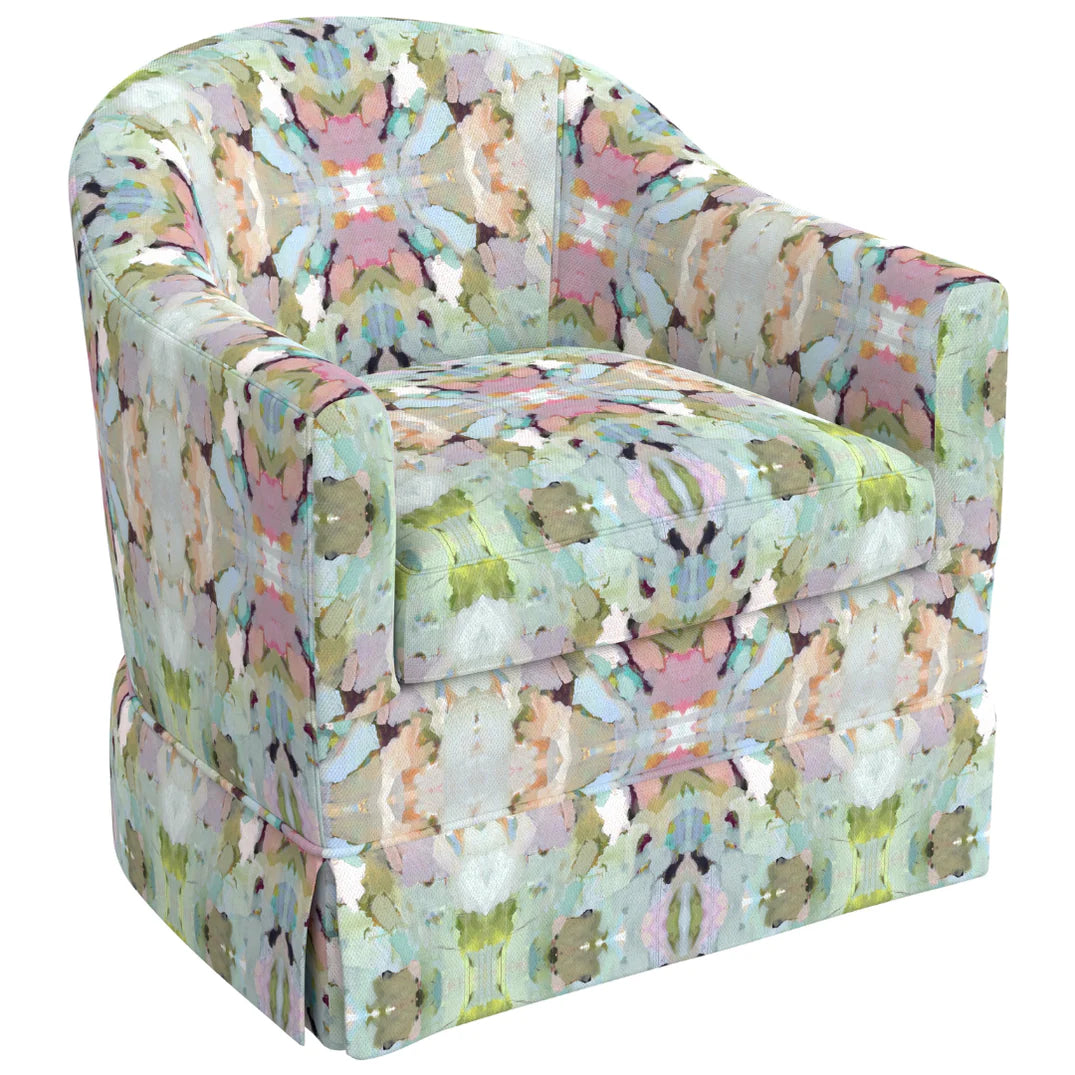 The Sumner Custom Swivel Chair