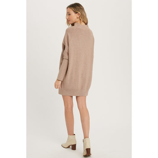 Latte Dolman Tunic Sweater