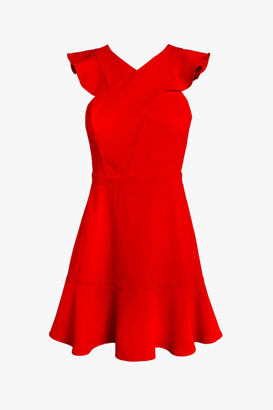 Adelyn Rae - Hannah Crepe Mini Dress - Salud HTX