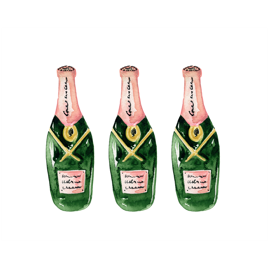 Champagne Please Art Print - Salud HTX