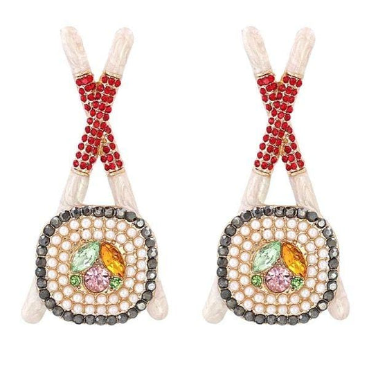 Sushi Earrings