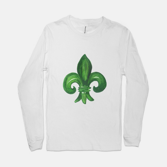 Fleur de Lis Long Sleeve Tee