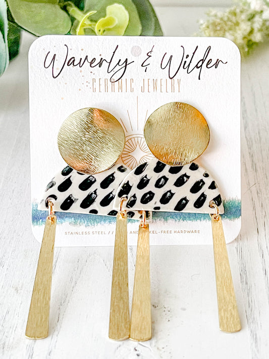 Theodora Ceramic Earring