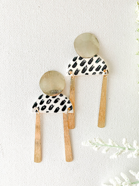 Theodora Ceramic Earring