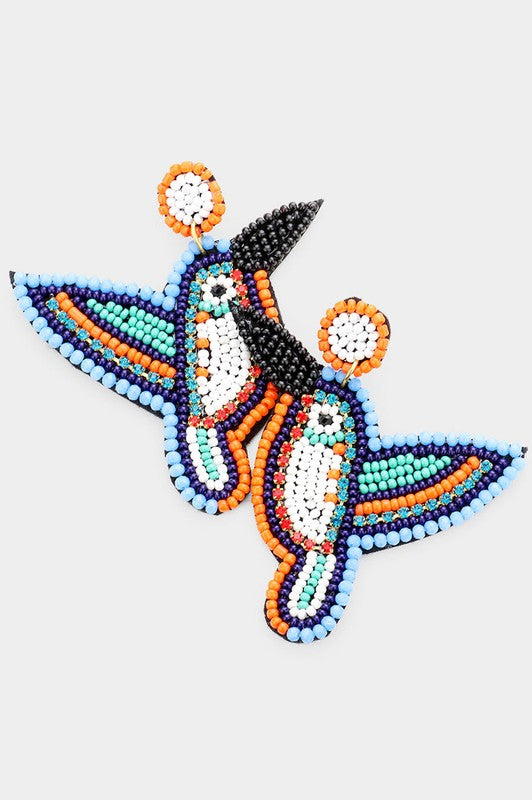 Paloma Bird Earrings - Salud HTX