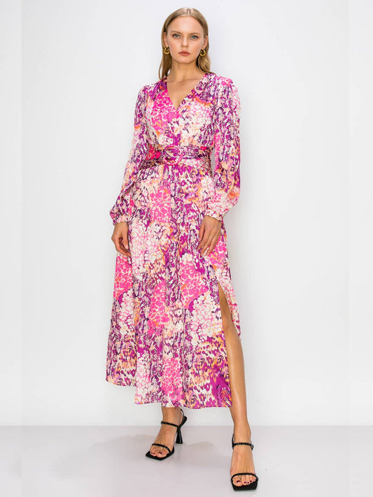 Amalfi Abstract Maxi Dress