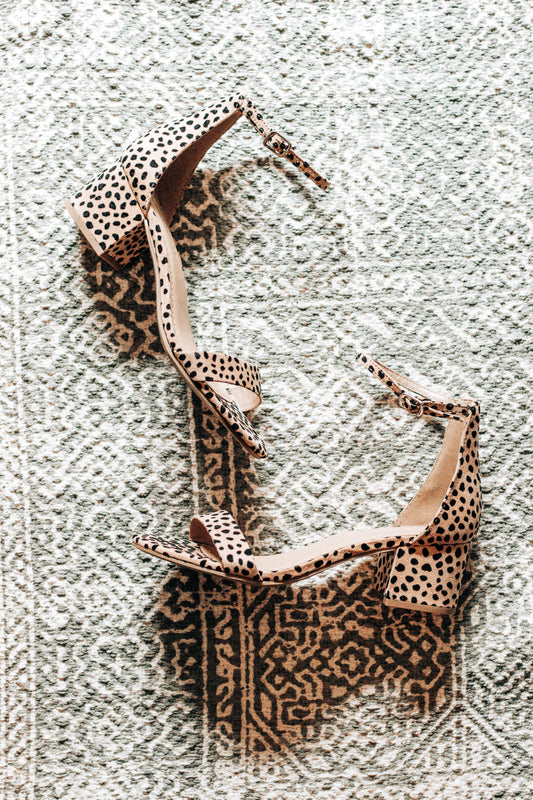 Leopard Print Block Heel - Salud HTX